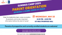 ICF Summer Camp Parent Orientation